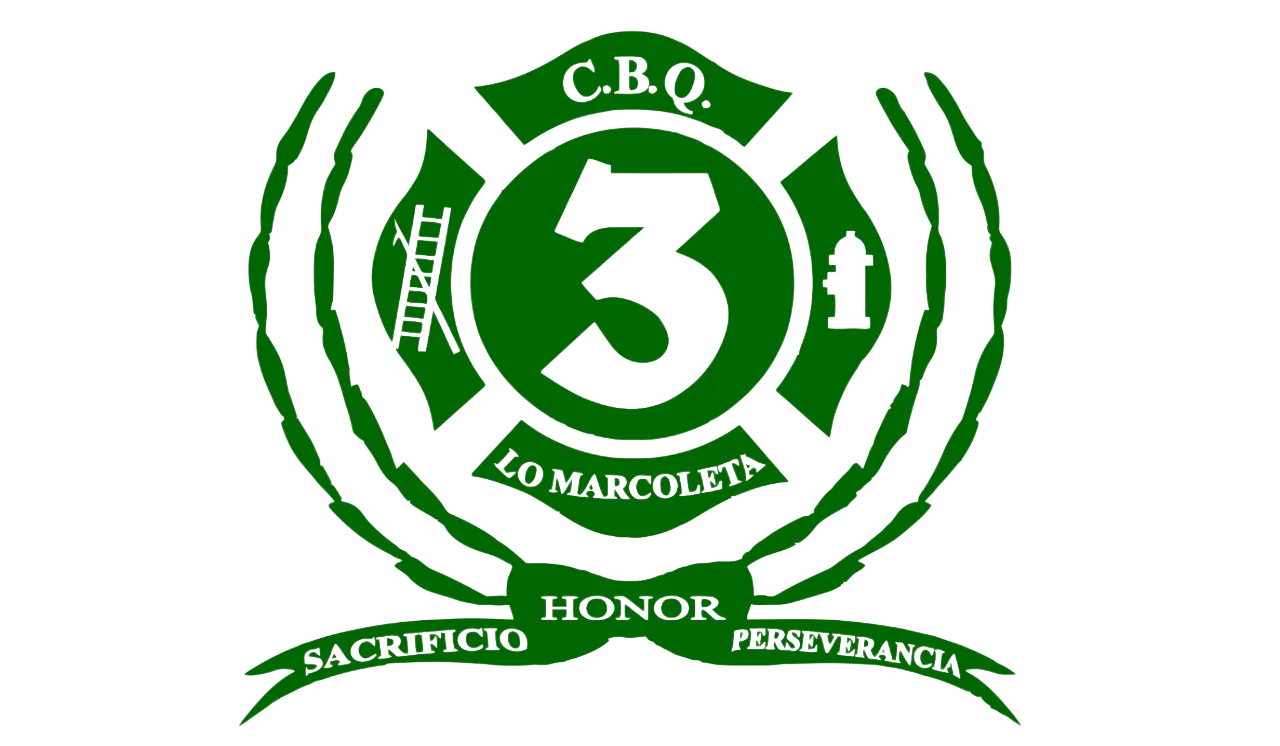 Logo 3ª Compañía del Cuerpo de Bomberos de Quilicura